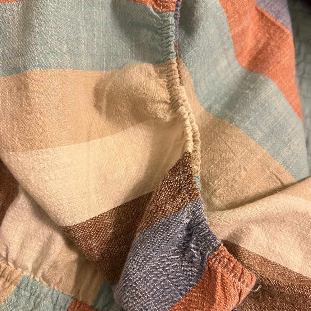 Cotton Dress Tiered Size L - Picture 6 of 9